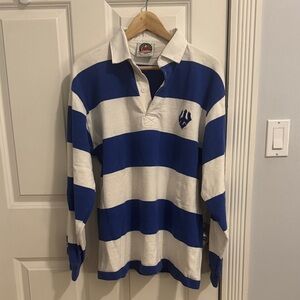Blue and White Rugby Shirt (W&L)

Washington & Lee University shirt.